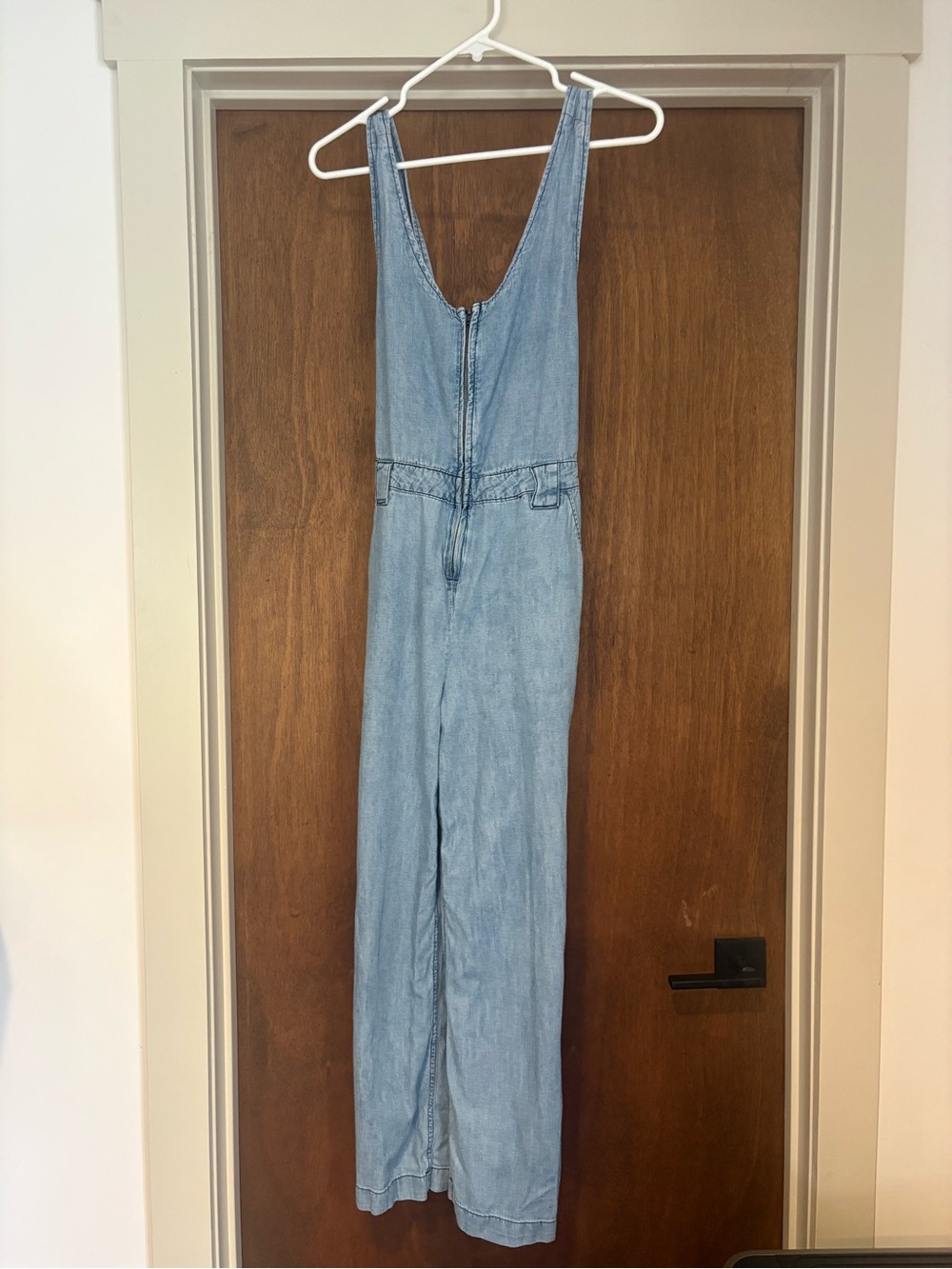 Vanilla Star Light Blue Denim Jumpsuit